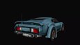Stylized Muscle Car Low Poly Game Ready