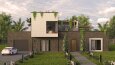 Mimari cephe tasarımı render