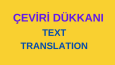  orta seviyede çeviri yazabilirim.(çeviri dilleri için irt.)