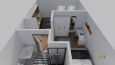 1+1 Ev ve Oda Renderları
