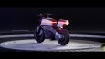 3D Sİ-Fİ RETRO MOTORCYCLE (Game Ready)
