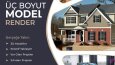 Gerçekçi üç boyutlu mimari modellemeler