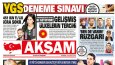 Akşam Gazetesi - Kapak Sayfası Tasarımları
