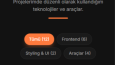 Modern Kişisel Portfolyo Web Sitesi Tasarımı