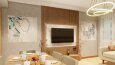 YK Evi Salon -Oturma Odası- İç Mimari Tasarımı