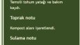 Bahçe defterinde içeriğe geçiş