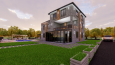 Modern Villa – Dış Mekân 3D Modelleme & Render