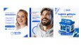 Diş kliniği sosyal medya tasarımları