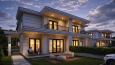 Modern Villa Cephe Tasarımı | Dış Mekân Render