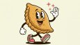 retro maskot logo