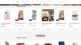 Pet ürünleri için modern Shopify e-ticaret sitesi