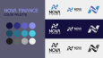 Nova Finance Logo ve Kurumsal Kimlik Çalışması