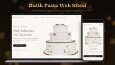 Butik Pasta Atölyesi Web Sitesi