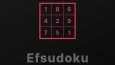 Online Sudoku (Efsudoku)
