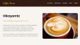 Mobil Uyumlu Kahve Dükkanı Web Sitesi – Modern Tasarım