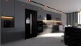Yüksek Kalitede Gerçekçi İç Mekan Render, 3D tasarım Mutfak