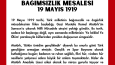 19 Mayıs Gençlik Festivali Etkinliği Rehber Kitapçığı