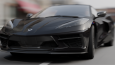 Corvette 3D Sinematik Araba Sahnesi
