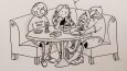 Doodle Tarzda Ufak Sevimlilikler