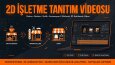 Profesyonel 2D İşletme Tanıtım Animasyon Videosu