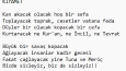 Şiir ve Senaryo yazan bir şahsiyet.