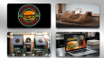 E&E Studio'dan Hamburger Dükkanı Logo Tasarımı