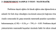 SPSS ve JAMOVI Analizleri için APA-7 Raporlama