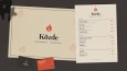 Közde · Ocakbaşı logosu, paket, afiş ve menü