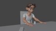3D Organik model animasyonları 