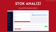 Stok Analizi ve Takip Sistemi