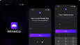 MineGo Crypto Cloud Mining - Event Mobile App UI/UX Tasarımı