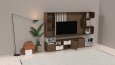 Geleneksel Çizgilere Sahip Modern TV Ünitesi