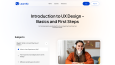 Learnify - Website UI Design