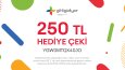 GittiGidiyor'da Tasarlamış Olduğum Hediye Çekleri