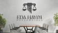Avukat Eda Aydın Hayim Logo Tasarımı