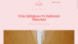 Örnek Websitesi Çalışmaları