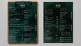 Restoran Menü Tasarımı - Restaurant Menu Design