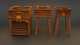 3d model, level, asset tasarımı