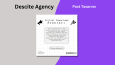Descite Agency Post Tasarımı