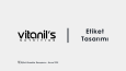 Vitanil's Nutrition - Etiket Tasarımı