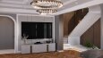 Villa 3d iç mekan tasarımı 