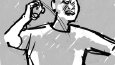 Kısa film için storyboard eskizi