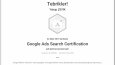 Google Sertifikalarım