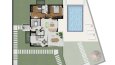 Villa Sitesi Kat Planı Görselleştirmesi