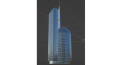 mobil oyun için unity uyumlu çalıştığım 3d gökdelen ve bina 