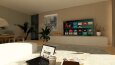 Ataşehir 1+1 daire iç mekan 3d tasarım 