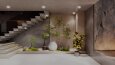 Modern Villa İç Mekan Render