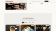 Bir Kafe / Kahve Dükkanı için Modern Responsive Website