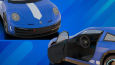 Low Poly Dakar Porsche - Interior