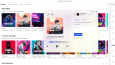 Wix masrafsız yeni nesil music sample satış sitesi taslağı
